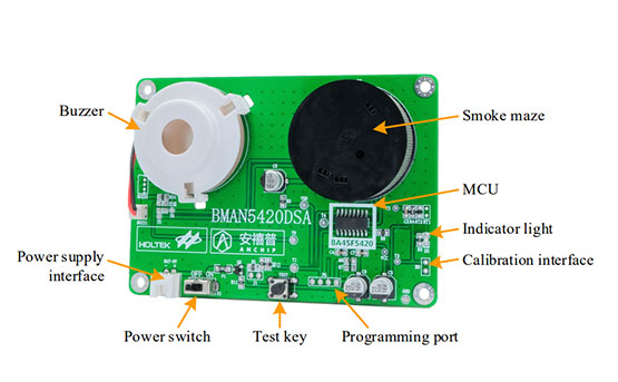 9V Stand-alone Smoke Detector Alarm